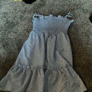 Dress - sky blue